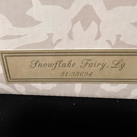 RARE Mark Roberts 2002 Vintage Large Snowflake Fairy - Picture 9 of 10